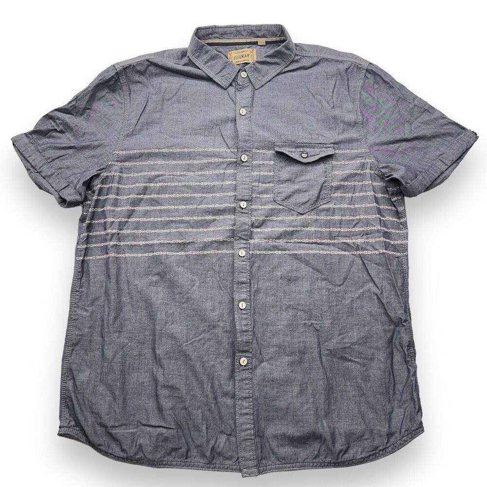 Jeremiah - Men’s Workwear Denim Shirt Size L